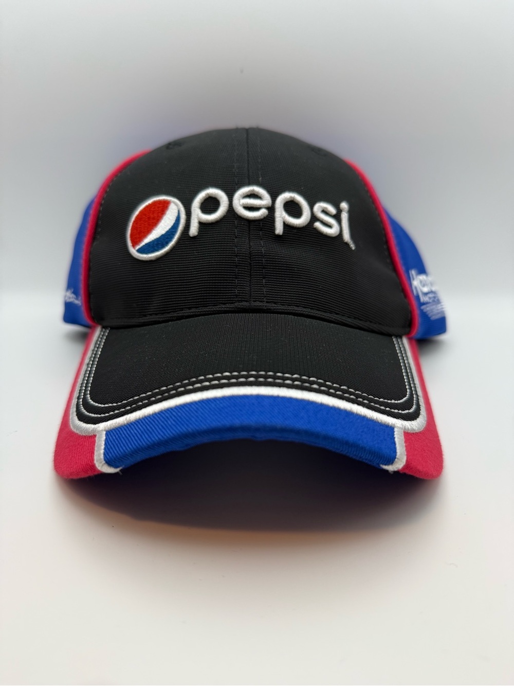 Nascar Jeff Gordon Pepsi Colorblock Fitted Cap in Size LG/XL - NWT